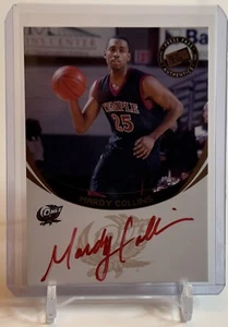 2006 Presseausweis Red Ink Mardy Collins Autogramm Auto Rookie RC Karte mit Top Loader - Bild 1 von 5