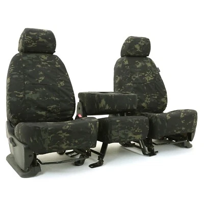 Skanda Black MultiCam Cordura Ballistic Custom Seat Covers for Nissan Titan - Image 1 of 4
