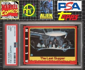 1979 Topps Alien - 59 The Last Supper - PSA 9 MINT - Picture 1 of 4