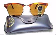 Ensemble de lunettes de soleil vintage Ray-Ban USA B&L Wayfarer Clubmaster II W1117 neuves dans leur boîte