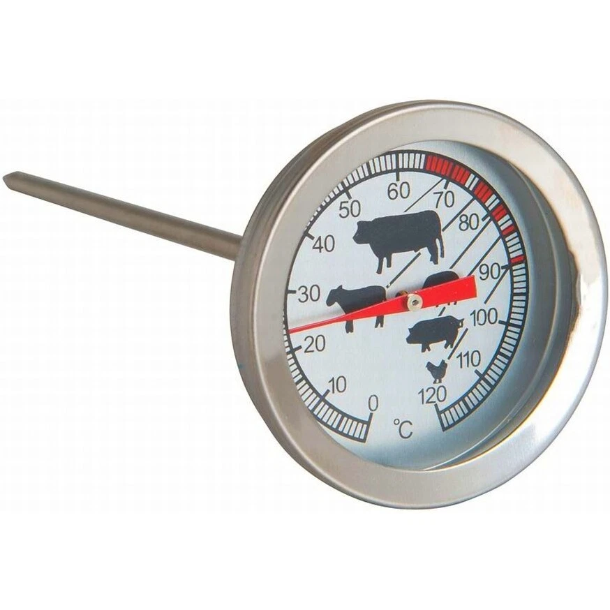 Analoges Fleisch- und Braten-Thermometer Fleischthermometer Einstichthermometer - Bild 1 von 1