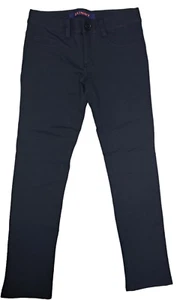 French Toast Girls' Twill Bootcut Pull-On Pant - Skinny - Navy - Size 8 - Picture 1 of 1
