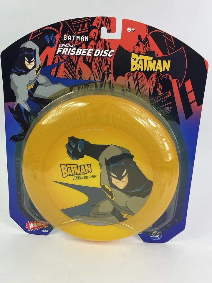 Disco Frisbee Serie Animada Batman Original Marca WHAM-O Cómic DC Sellado En Paquete Foto 1 de 4