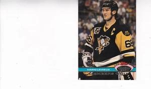 Trofeo Mario Lemieux Ross 1991 Topps Stadium Club solo para miembros casi nuevo-como nuevo - Imagen 1 de 1
