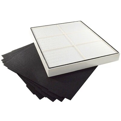 Kit de filtro HQRP HEPA para purificadores de aire Sears Kenmore, piezas 83375 83376 83378 Foto 1 de 4