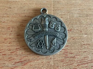 Sedgwick County League FOB MEDAL Award Pendant Kansas Atomic Symbol Winged Foot - Picture 1 of 21