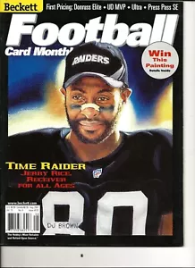 Beckett Football Card Monthly - August/2001 - Ausgabe #137 - JERRY RICE - Bild 1 von 2