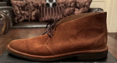 Coach Men’s Brown Suede Boots Size 10D  - Image 1 of 4