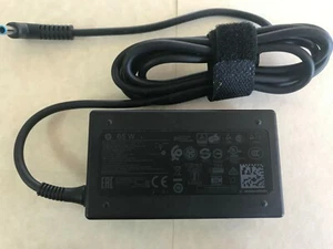 Cargador Genuino HP 65W 19.5V CA punta azul para Pavilion TouchSmart, Envy, split - Imagen 1 de 7