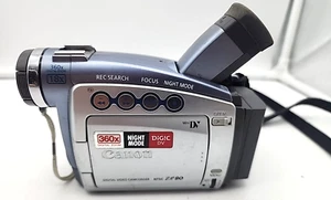 Canon ZR80 18x MiniDV Video Camera Untested Camera Only - Picture 1 of 9