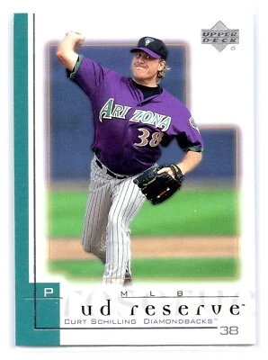 2001 UD Reserve Baseball #120 Curt Schilling   Arizona Diamondbacks - Image 1 of 2