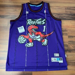 Adidas Toronto Raptors Tracy McGrady NBA Swingman Jersey Mens Sz XXL 2XL - Picture 1 of 11