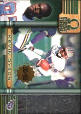1999 Pacific Omega Premiere Date Titans Football Card #236 Kevin Dyson /60
