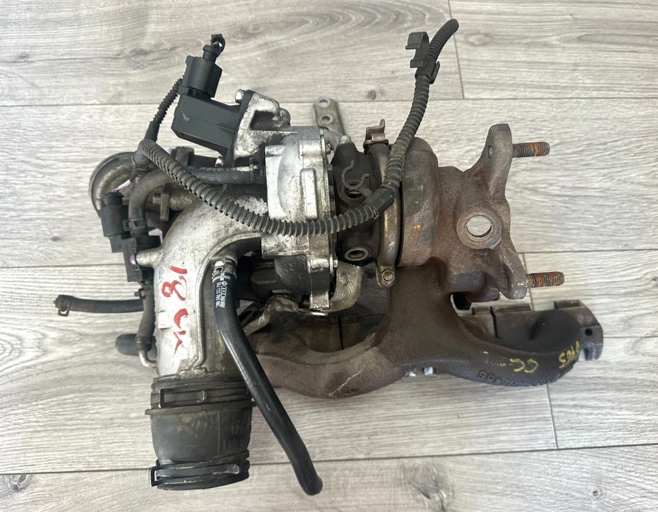 AUDI Q3 VOLKSWAGEN CC EOS 2013-2016 TURBOCOMPRESOR, 06J145713D, ORIGINAL OEM Foto 1 de 4