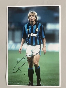 JÜRGEN KLINSMANN 'Inter' Weltmeister 1990 In-person signed Foto 20x30 Autogramm - Picture 1 of 1