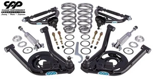 77-96 GM B Body Tubular Upper Lower Control Arms + 450lb Viking Coil Over Kit - Picture 1 of 9