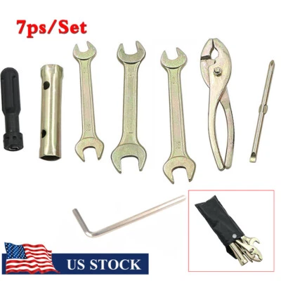 7x Kit de ferramentas de alicate soquete chave chave ignição motocicleta durável EUA estoque - Imagem 1 de 4