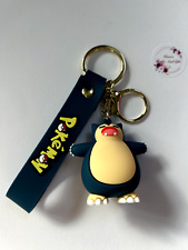 POKEMON THEMED SNORLAX CHARACTER KEYRING KEYCHAIN MORE CHARACTERS LISTED