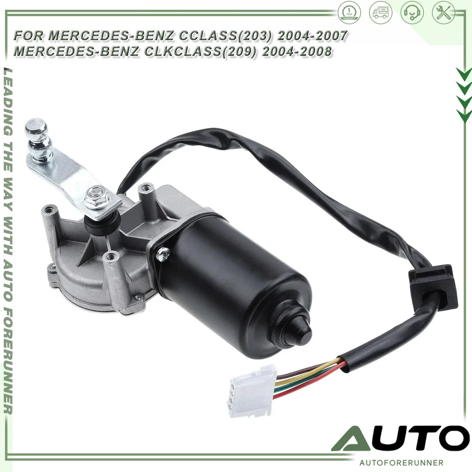 Front Windshield Wiper Motor for Mercedes-Benz W203 A209 C209 C230 C240 C32 AMG Foto 1 de 4