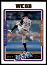2005 Topps Brandon Webb Baseball Cards #46