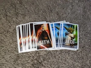 Monopoly Star Wars The Clone Wars Edition 2008 Jedi/Sith Cards ONLY Replacement - Picture 1 of 2