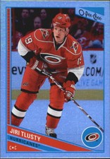 2013-14 (HURRICANES) O-Pee-Chee Rainbow #61 Jiri Tlusty