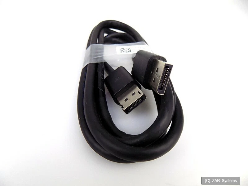 Genuine DELL 1.8m KTJ8Y$AA1 DisplayPort Cable DP Cord for Graphics Card, NEW - Image 1 of 1