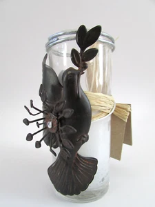 Jan Barboglio Paloma d Luz DOVE Bird Votive Candle NWT - Picture 1 of 7