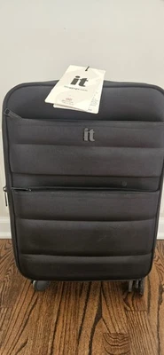 It Luggage Evolving 22" Hybrid Hardside 8 Wheel Expandable Carry, Black - Image 1 of 4