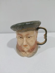 Vintage Kingston Pottery Large Toby Mug Henry VIII Made In England - Picture 1 of 6
