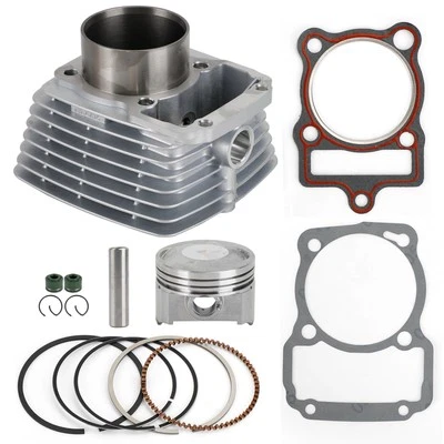 CG250 Cylinder Kit Air Cooled For Zongshen 250cc ATV Dirt Bike Roketa Coolster Foto 1 de 4