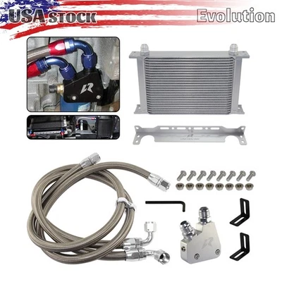 Kit de enfriador de aceite de 25 filas para motores Chevrolet Corvette GM LS1/2/3/6/79/9 2005-2019 Foto 1 de 4