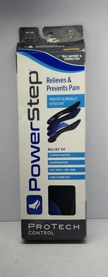 Powerstep ProTech Control Size K Men 14-15 Insoles Open Box! Deal - Image 1 of 4