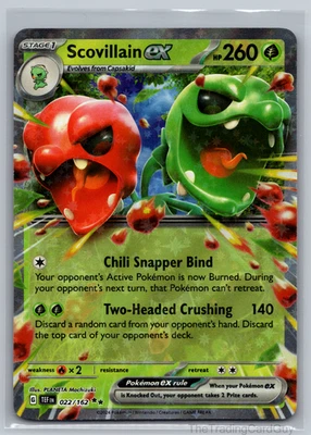 Scovillain ex Holo Double Rare SV05: Temporal Forces 022/162 NM - Image 1 of 4