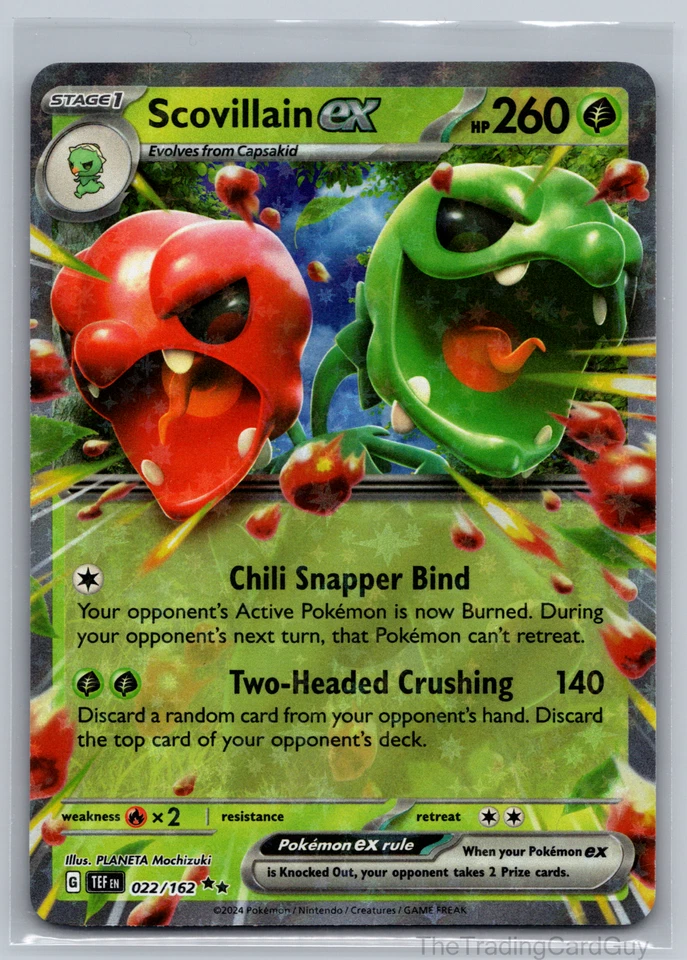 Scovillain ex Holo Double Rare SV05: Temporal Forces 022/162 NM - Image 1 of 4