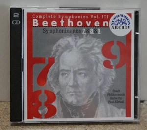 Beethoven: Complete Symphonies, Vol. 3 - Symphonies Nos. 7 & 8 & 9 (CD, 2013, Su - Picture 1 of 5