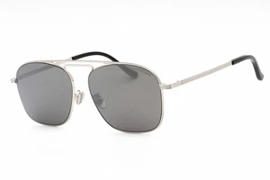 CUTLER AND GROSS CG1310S 004 Sunglasses Silver Black Frame Grey Lenses 56mm - Picture 1 of 4