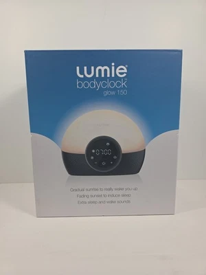Lumie Bodyclock Glow 150 - Alarm Clock Simulates Sunrise & Sunset NEW - Image 1 of 4