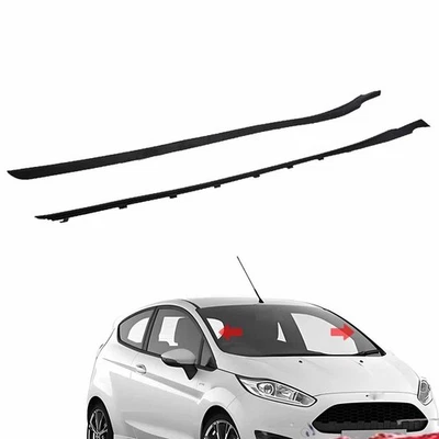 For Ford Fiesta 2011-2019 Left Right Set Windshield A-Pillar Trim Molding USA - Image 1 of 4