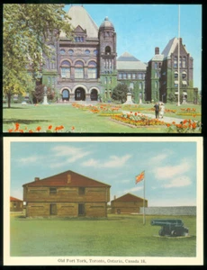 2 POSTCARDS - TORONTO, ONT - Imagen 1 de 1