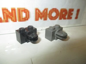 Lego - Brick Brique 1x2 Arm Fingers 30014 Black/Noir - Choose Quantity x1 - x4 - Imagen 1 de 1