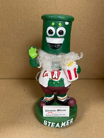 NEW IN BOX Altoona Curve Mini Steamer Bobblehead SGA NIB Cover
