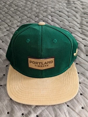 Adidas Portland Timbers MLS Soccer Hat Adjustable SnapBack Hat  corduroy Brim - Image 1 of 4