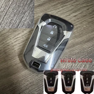 Fundas para llavero conector botón llave coche diseñadas para Isuzu D-Max MU-x estuche blanco - Imagen 1 de 1
