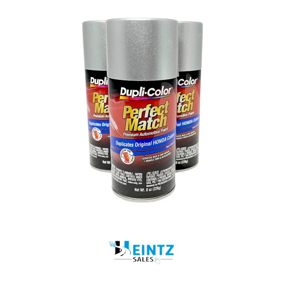 Duplicolor BHA0987 Perfect Match Honda Alabaster Silver Metallic NH700M - 3 PACK Foto 1 de 1