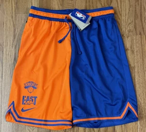 Mens New York Knicks Nike Courtside Versus Force Split DNA Shorts NWT Large - Picture 1 of 2