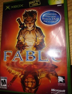 Fable Edición Limitada Original Juego Xbox con DVD Bonus y Manual - Imagen 1 de 4