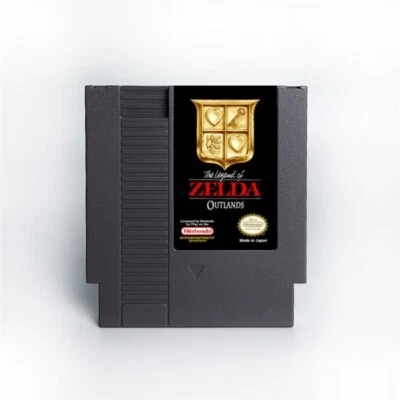 The Legend of Zelda Outlands NES Game Cartridge (note: buyer DOES NOT pay fees) - Image 1 of 2
