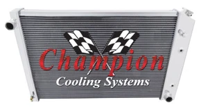 1973-1986 Chevrolet C10 2 Row CA Radiator with 1" Tubes - Foto 1 di 7