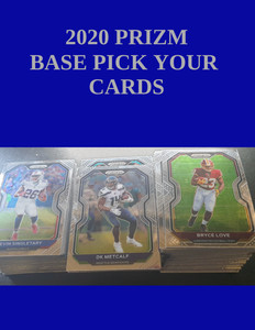 2020 PANINI PRIZM BASE PICK YOUR CARDS BUNDLE UP CHEAPER